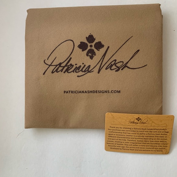 Patricia Nash Tote/Handbag, Lge, Brown, Benvenuto, NWT - Picture 10 of 12